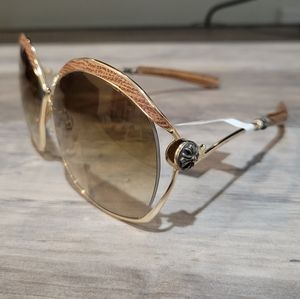 Chrome Hearts "Fluffer" Sunglasses w/case